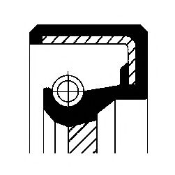 Сальник коробки передач  CORTECO 01026708B