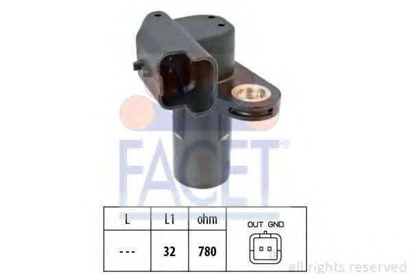 Датчик колінвалу FACET 90553