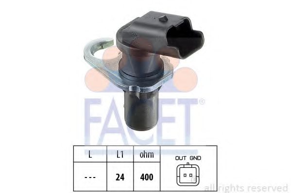 Датчик положення колінчастого вала FACET 90258