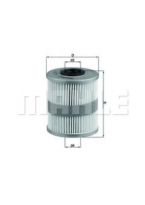 Паливний фільтр  MAHLE KX218D