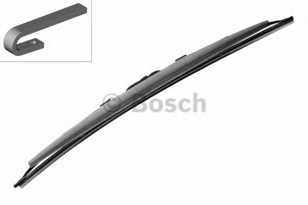 Каркасна щітка склоочисника Bosch Twin Spoiler 600 мм BOSCH 3397004592