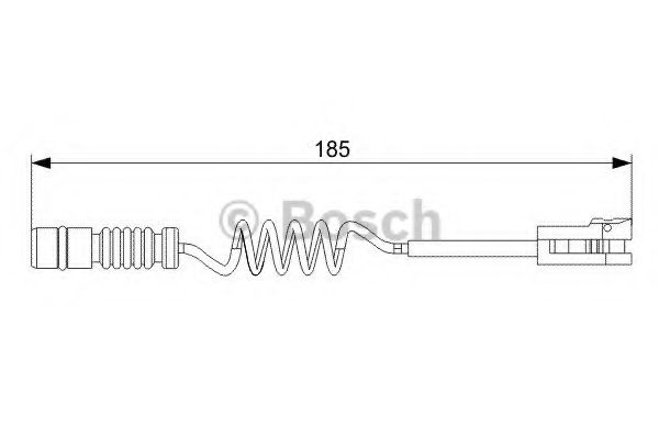 Датчик зносу гальмівних колодок BOSCH 1987473007