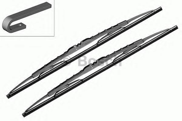Комплект щіток склоочисника Bosch 600/600 мм BOSCH 3397005772
