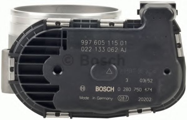 Патрубок дросельної заслінки BOSCH 0280750474
