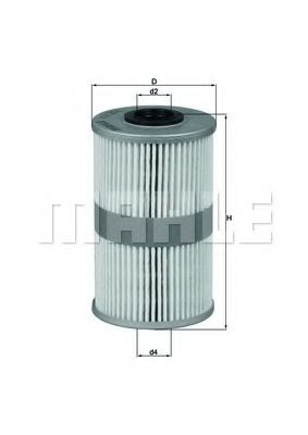 Паливний фільтр KNECHT KX204D