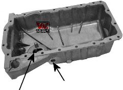 Піддон масляний картера двигуна  VAN WEZEL 5888073