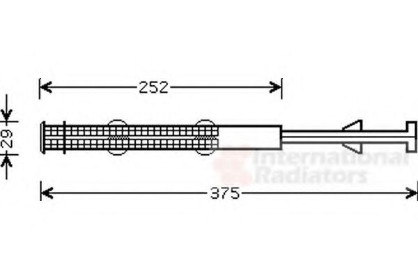 Осушувач кондиціонера VAN WEZEL 3700D379