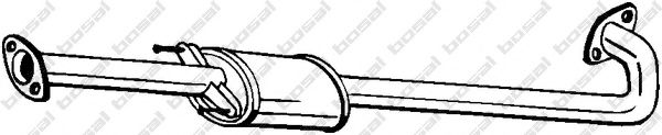 Глушник передня частина BOSAL 278671