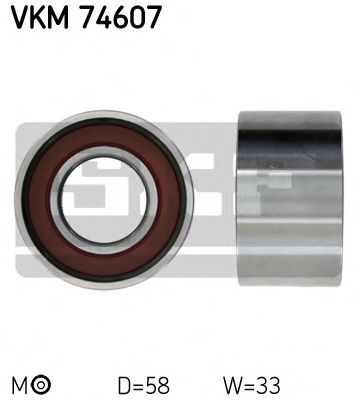 Ролик натягувача ременя  SKF VKM74607