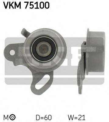Ролик натягувача ременя  SKF VKM75100
