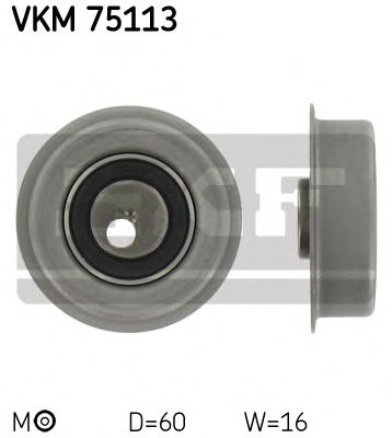 Ролик ременя поліклинового SKF VKM75113