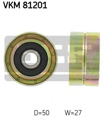 Натяжний ролик ременя ГРМ  SKF VKM81201