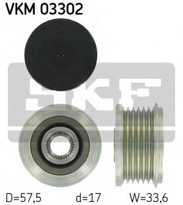 Обгінна муфта генератора SKF VKM03302