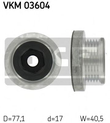 Обгінна муфта генератора SKF VKM03604