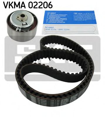 Комплект ременя ГРМ  SKF VKMA02206