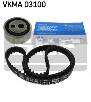 Комплект зубчастого ременя  SKF VKMA03100