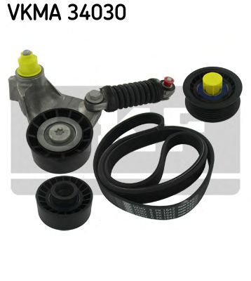 Комплект ременів поліклинових  SKF VKMA34030