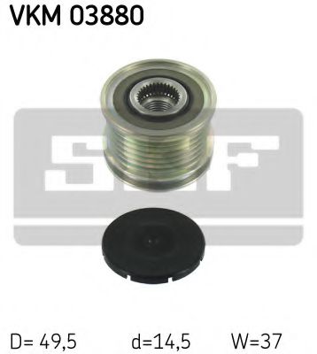 Обгінна муфта генератора SKF VKM03880