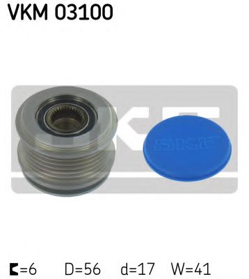 Шків привідного ременя SKF VKM03100