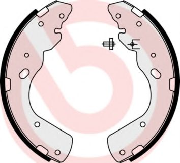 Гальмівні колодки барабанні BREMBO S23576