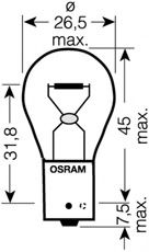 Лампа PY21W DIADEM OSRAM 7507DC02B